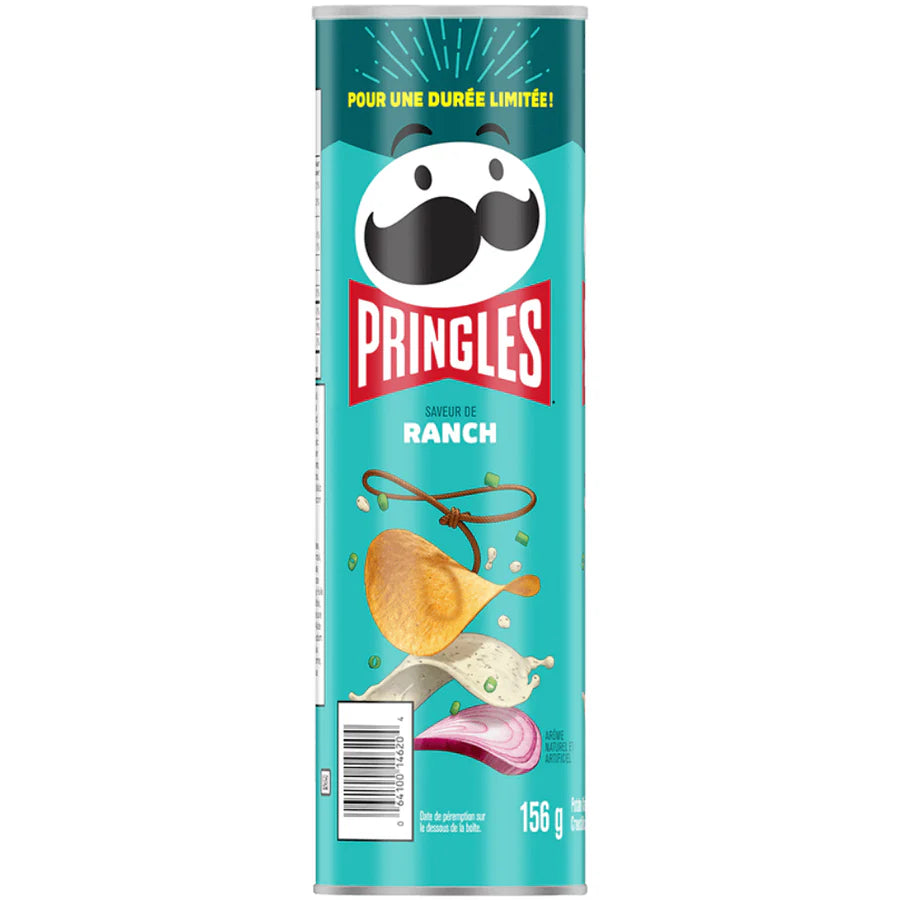 PRINGLES CHIPS RANCH 156G