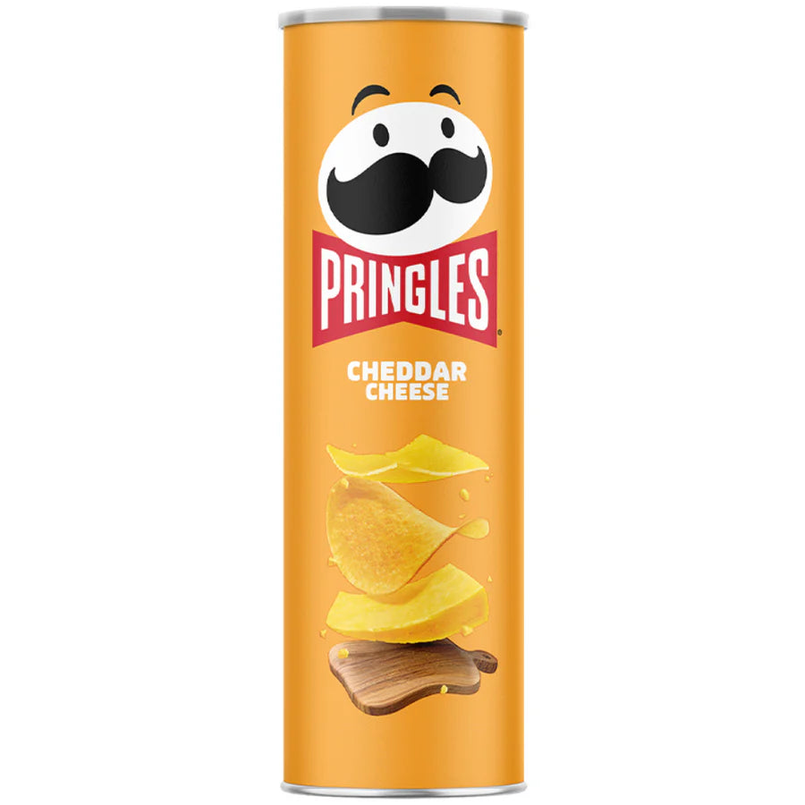 PRINGLES CHIPS CHEDDAR CHEESE 156G