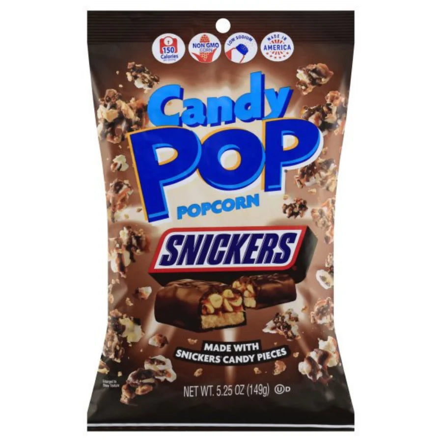 CANDY POP POPCORN SNICKERS 149G
