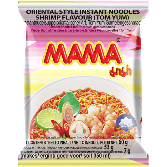 MAMA INSTANT NOODLES SHRIMP 60G