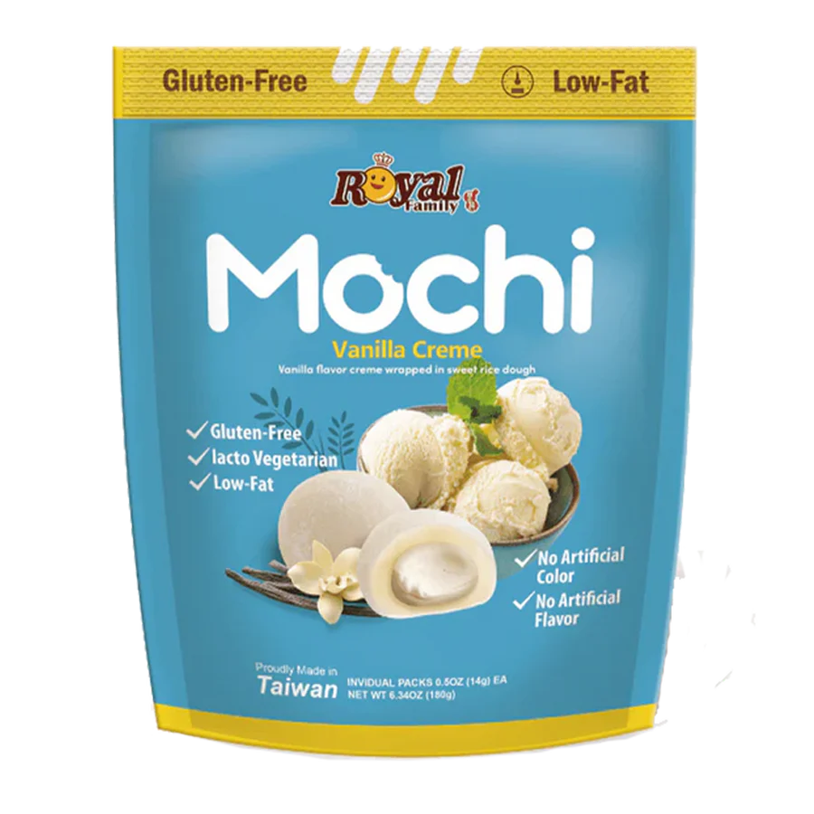 ROYAL FAMILY MOCHI CREAM VANILLA 180G