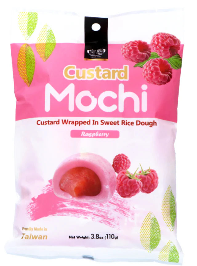 ROYAL FAMILY CUSTARD MOCHI RASPBERRY 110G