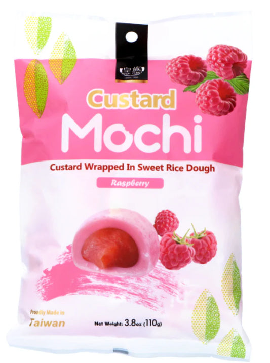 ROYAL FAMILY CUSTARD MOCHI RASPBERRY 110G