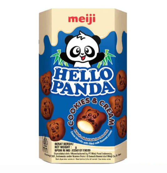 MEIJI HELLO PANDA COOKIE AND CREAM 42G