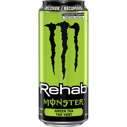 MONSTER REHAB GREEN TEA 458ML