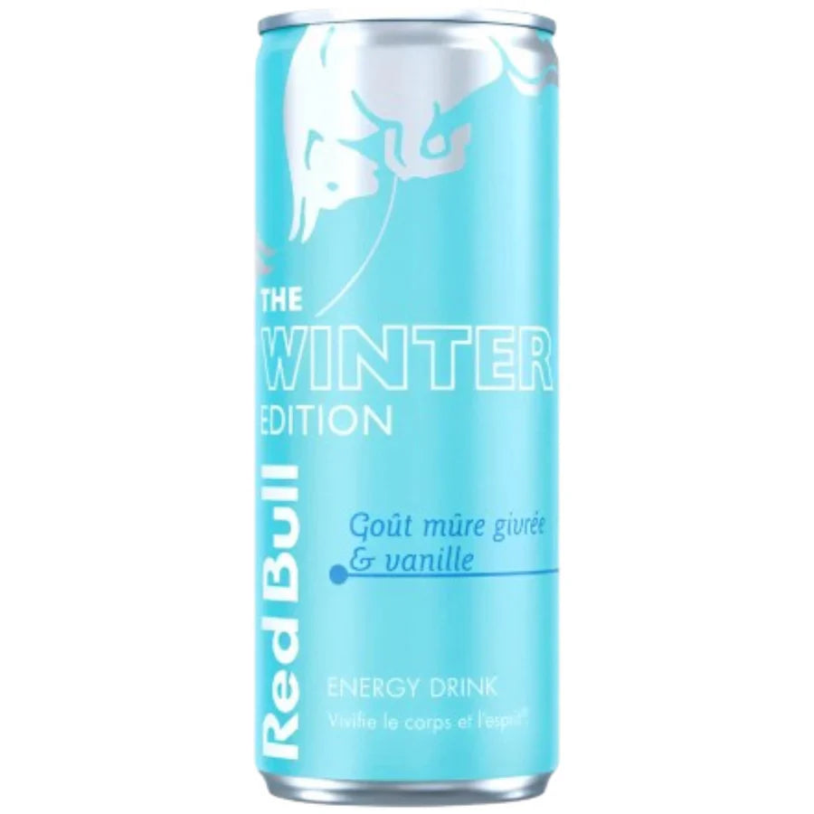 RED BULL ENERGY THE WINTER EDITION MÛRE GIVRÉE & VANILLE 250ML