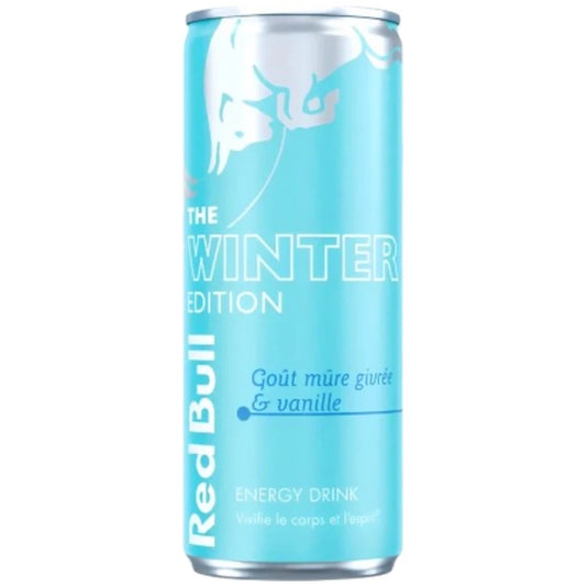 RED BULL ENERGY THE WINTER EDITION MÛRE GIVRÉE & VANILLE 250ML