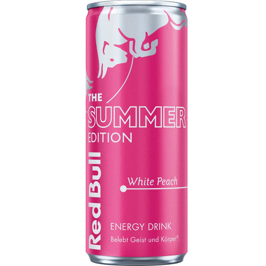 RED BULL ENERGY DRINK THE SUMMER EDITION WHITE PEACH 250ML