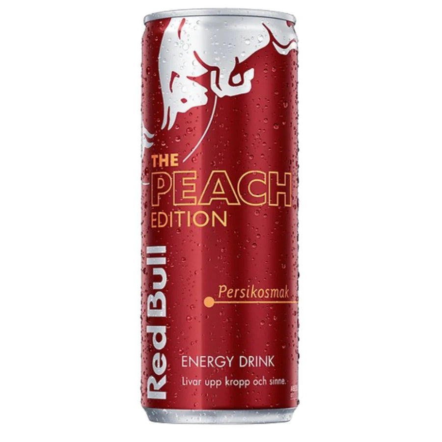 RED BULL ENERGY DRINK PEACH 250ML