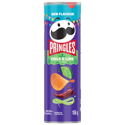 PRINGLES CHILE & LIME 156G