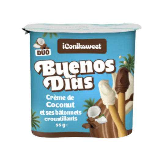 BUENOS DIAS COCONUT CREAM STICKS 55G