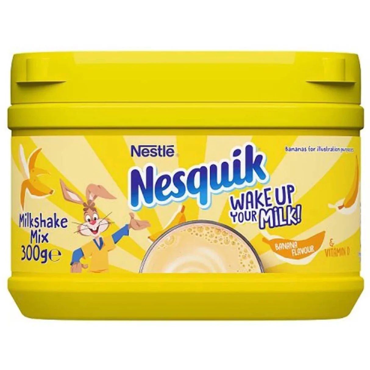 NESQUIK MILKSHAKE MIX BANANA 300G