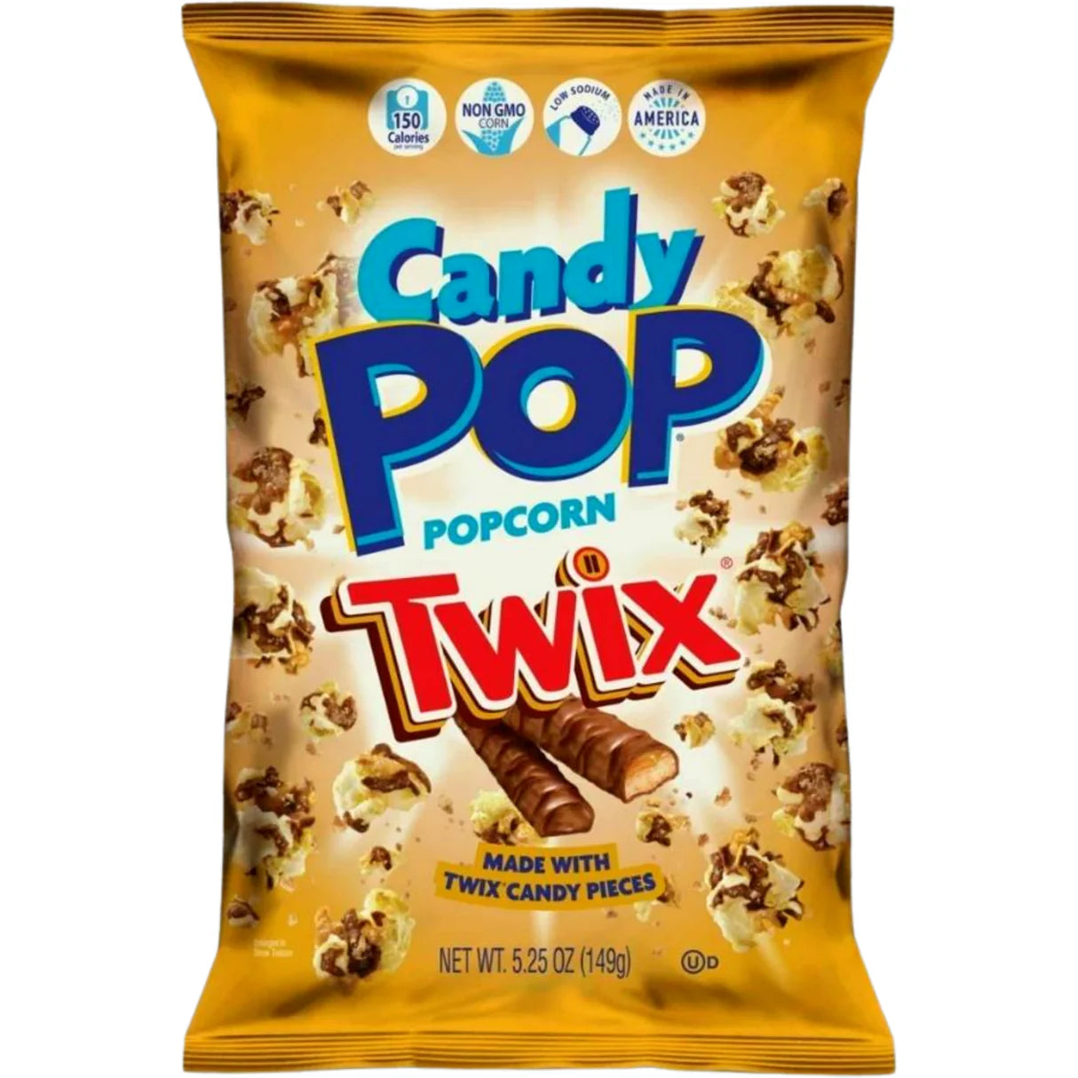 CANDY POP POPCORN TWIX 149G