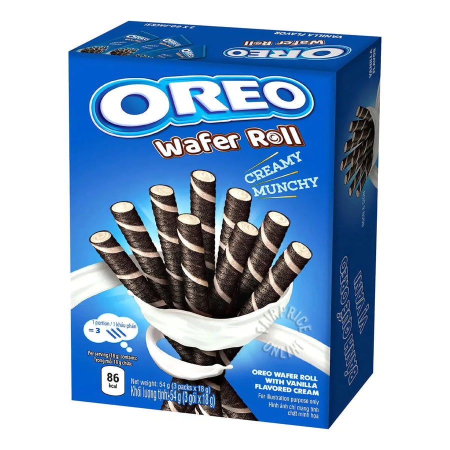 OREO WAFER ROLL VANILLA 54G