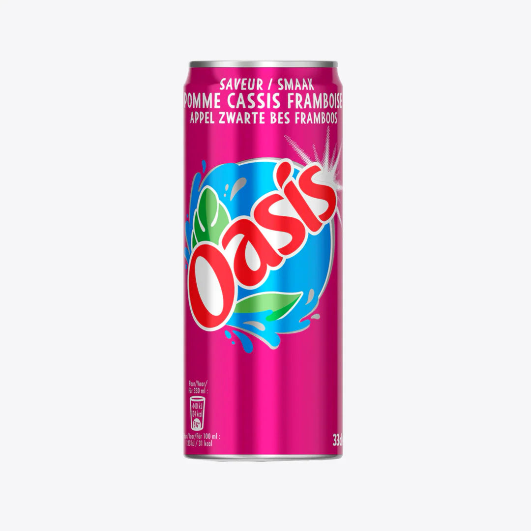 OASIS POMME CASSIS FRAMBOISE 33CL